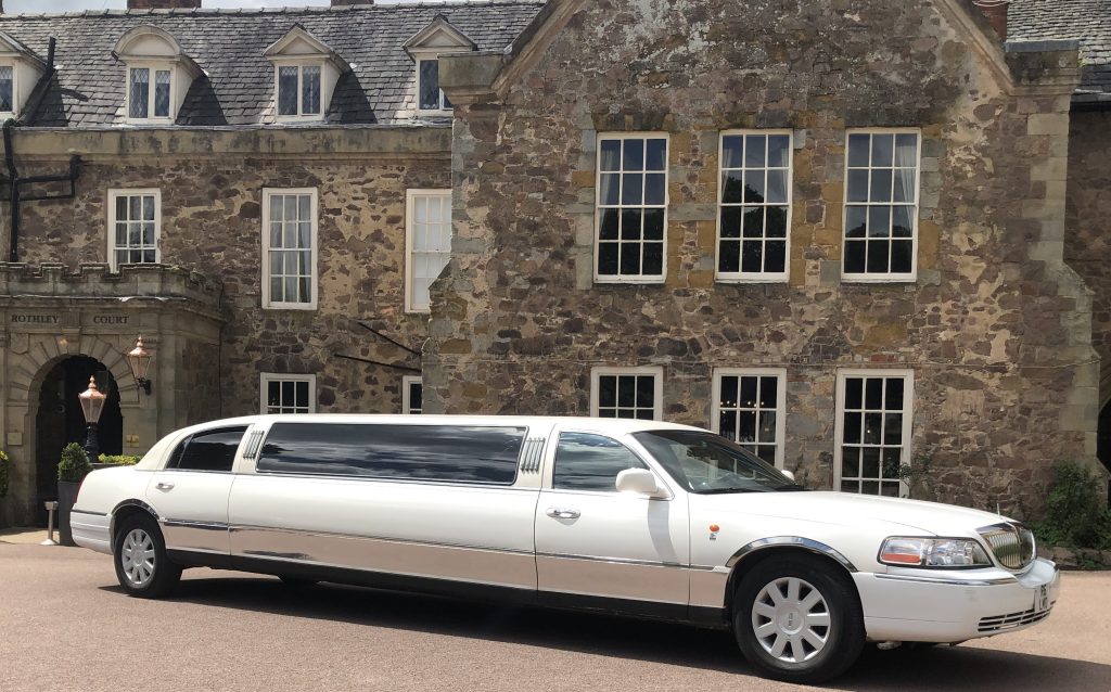 Walsall Lincoln Town car beside park