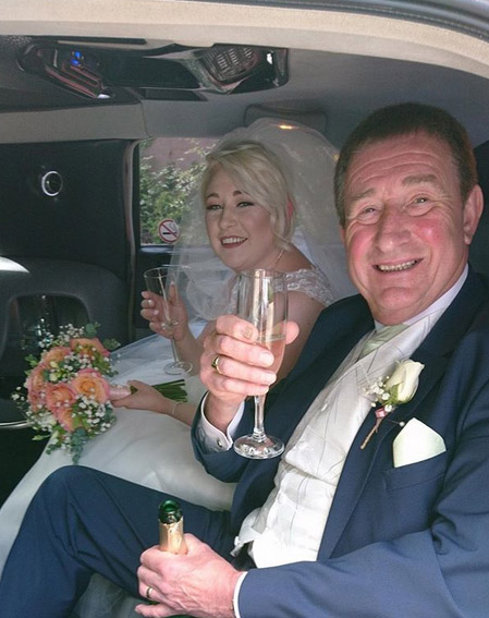 Walsall Anniversary Limo enjoy