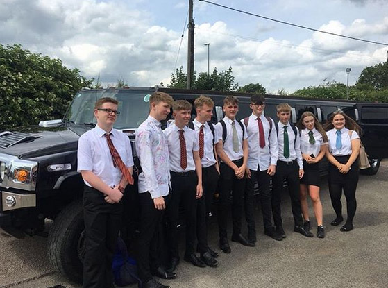 Walsall School Prom Limo