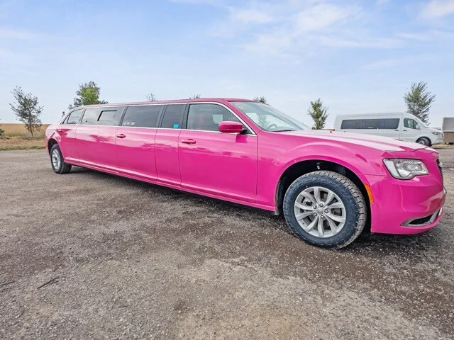 Walsall Pink Limousine for hire