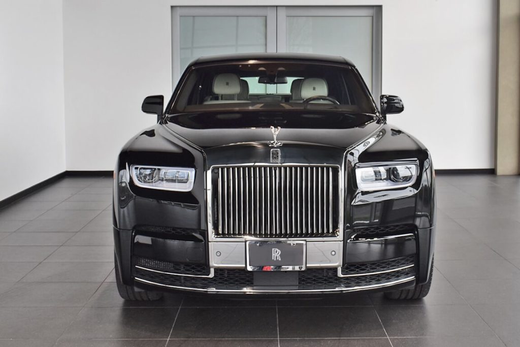Walsall Rolls Royce Phantom Black ready for hire